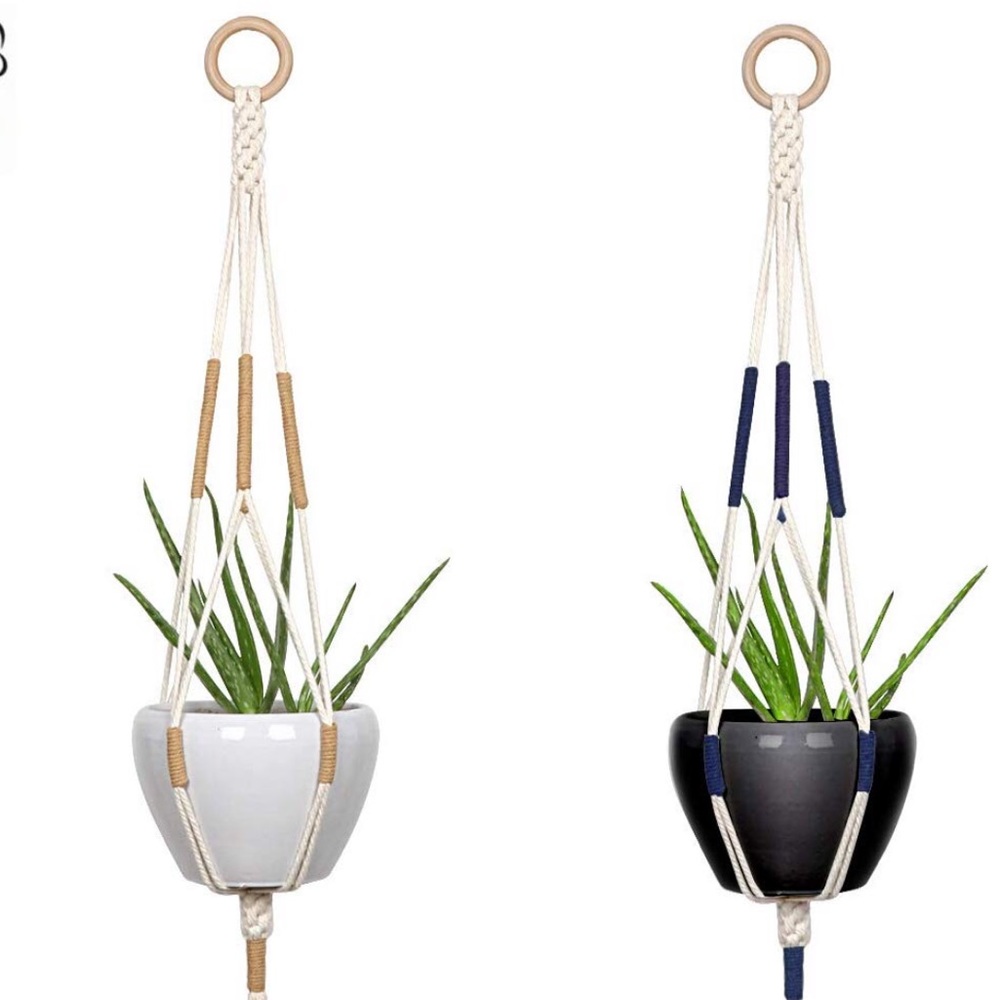 macrame plant hangers